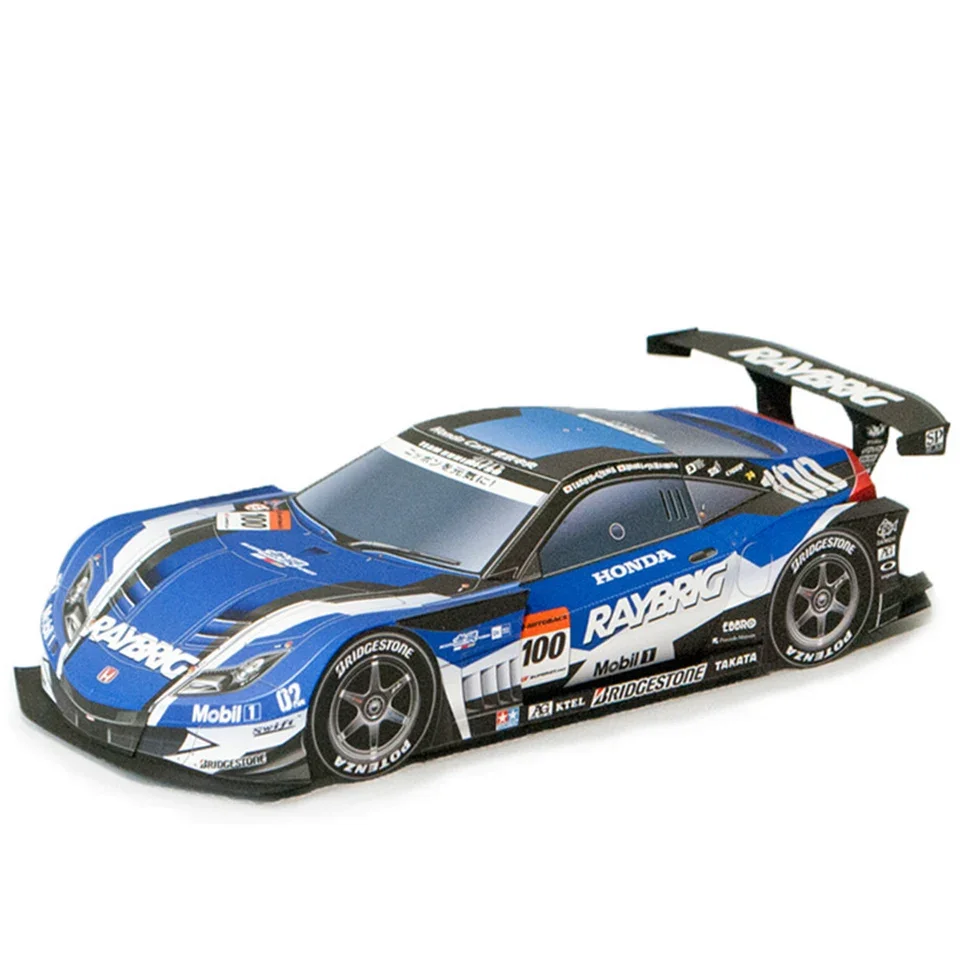 Art Craft With Cardboard - WRC 2012 HSV-010 1:24 紙モデルカー、ダカール世界ラリーレーシング折り紙アート、手作り 3D