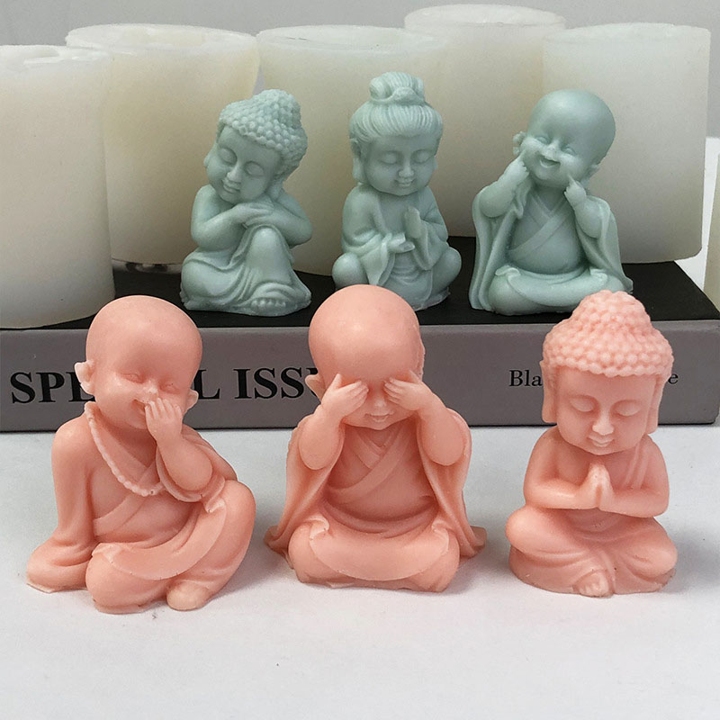 Art Craft Show - 3Dイミテーションシリコンキャンドル,小さなK K K K,日曜大工のイニシャル,抽象石膏,エポキシ樹脂石鹸,装飾用品