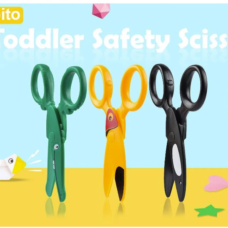 Art Craft Preschool - 幼児用トレーニングはさみ、子供用安全はさみ、アートクラフトはさみ