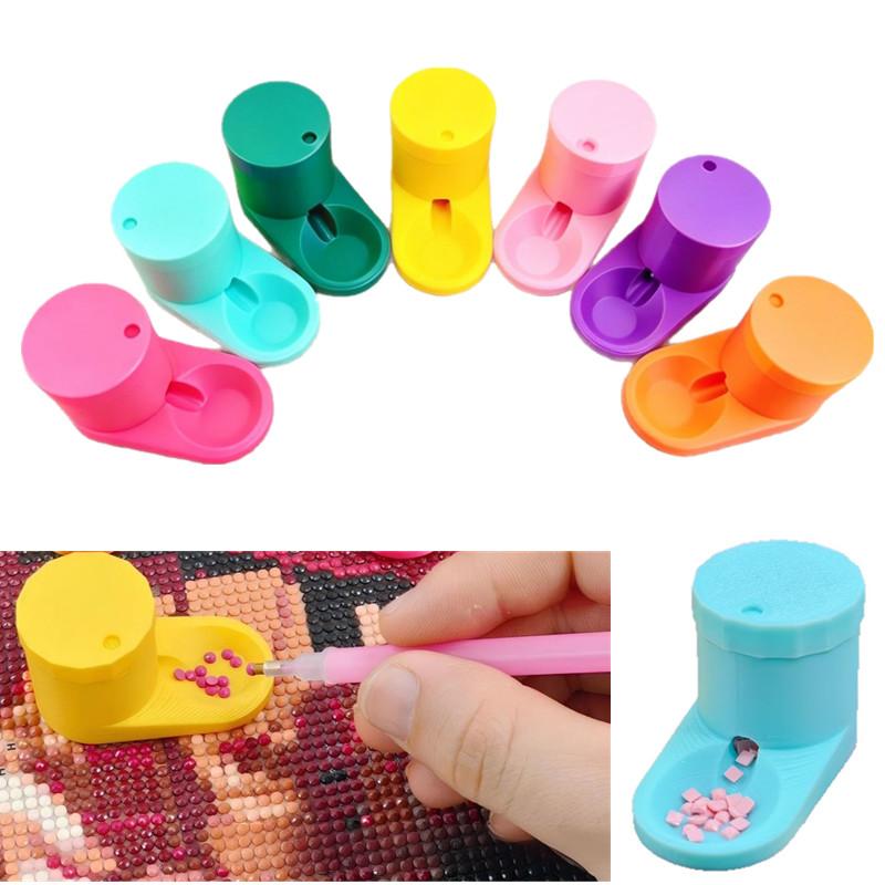 Art Craft For Kids - ドリルシェイカートレイ 3Dプリント クイックフリップソートツール BPAフリー 無毒 DIYダイヤモンドアートクラフト