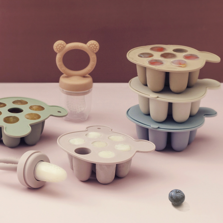 Art Craft Ice Cream - ベビーアイスクリームポップシリコンモールドアイスクリームメーカーアイスキャンディーモールドベビーフルーツフィーディングおしゃぶりおもちゃベビー用品