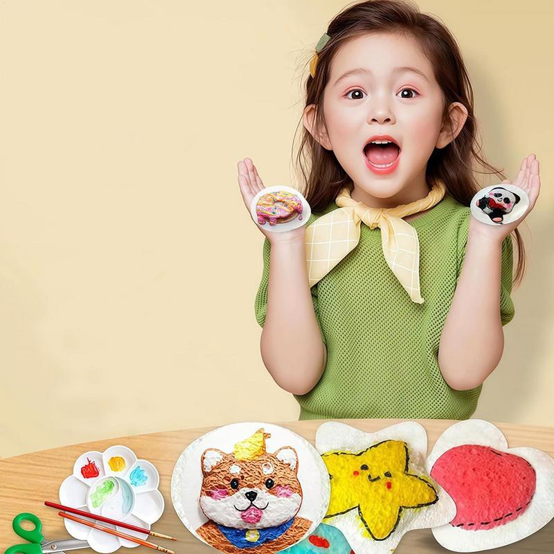 Art Craft Preschool - 泡ペイント工芸品感覚アートテクスチャキット手作りクラフト用品教育就学前学習活動子供のための工芸品