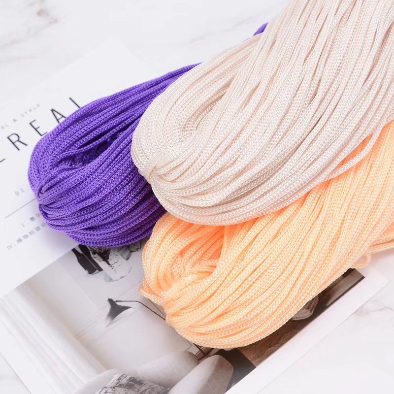 200 メートル 3 ミリメートルかぎ針編みナイロンコード中 - Macrame Cord Cotton のレビューと価格