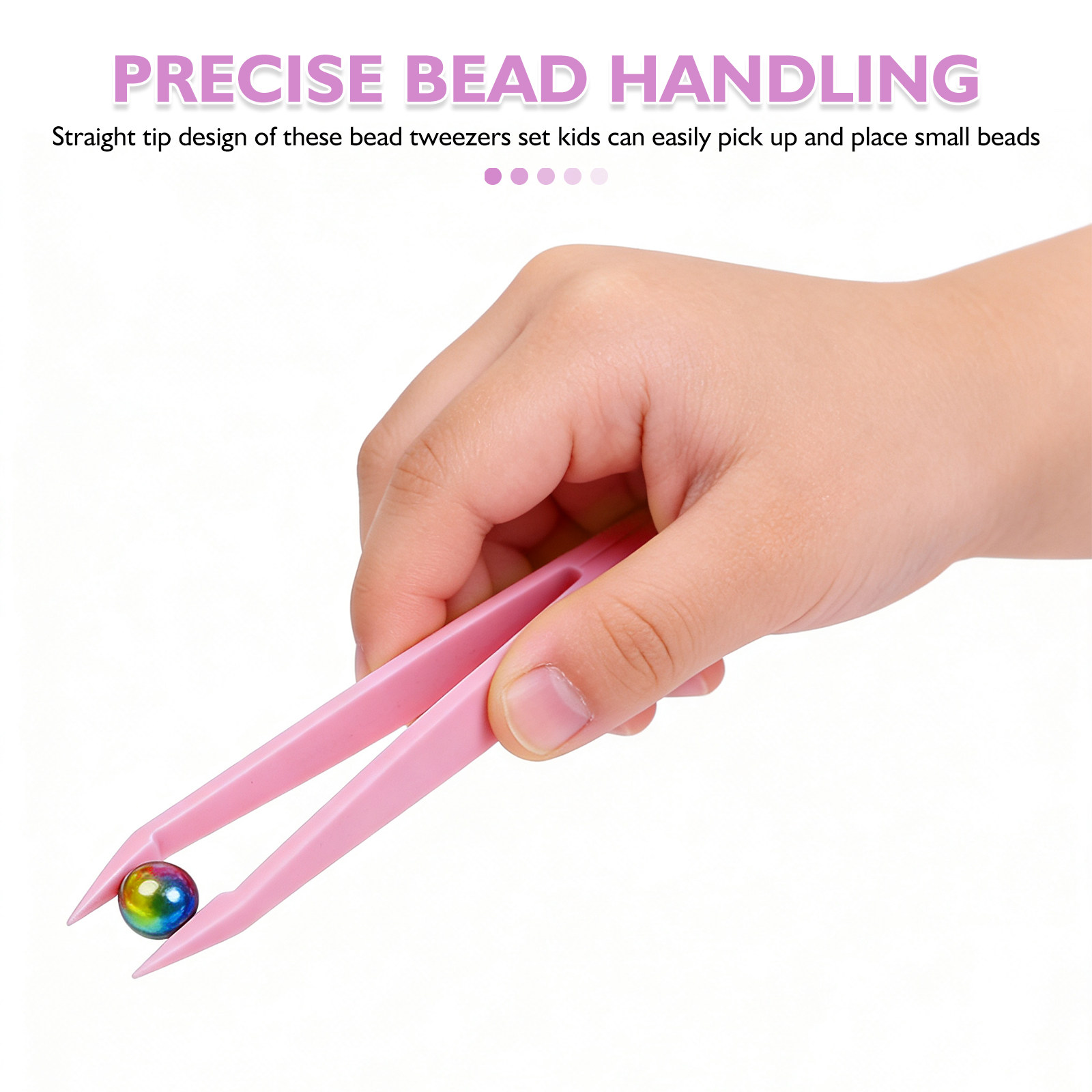 20個入り 幼稚園用プラスチックピンセット - ジュエリー製 - Art Craft Preschool のレビューと価格