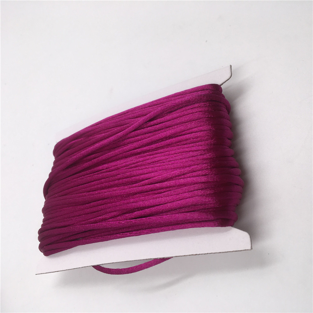 編組マクラメブレスレット,直径2mm,20メートルのコード, - Macrame Cord Cotton のレビューと価格