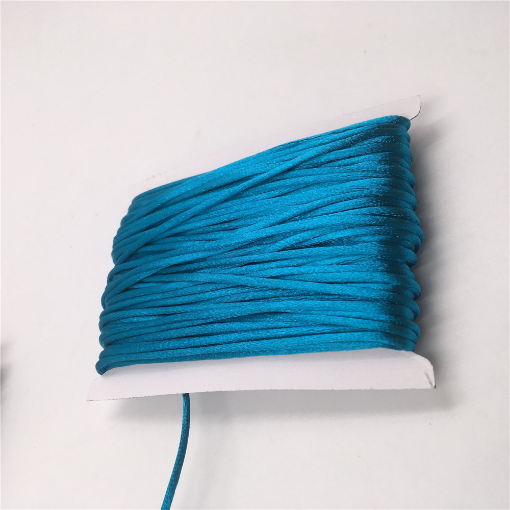 編組マクラメブレスレット,直径2mm,20メートルのコード, - Macrame Cord Cotton のレビューと価格