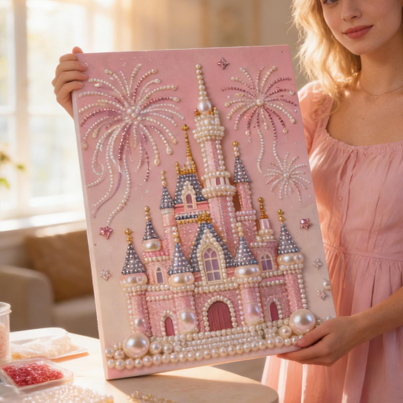 DIYパールペイントキット ビーズアートクラフト 大人初心者 - Art Craft Activities のレビューと価格
