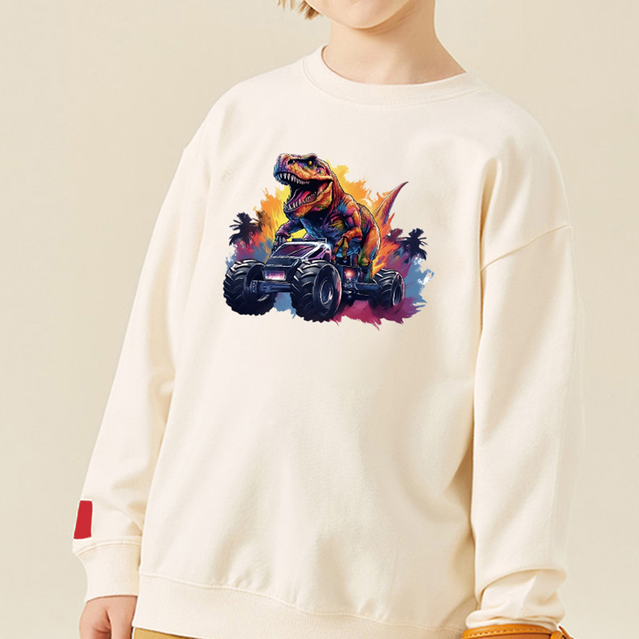 熱伝達パッチ,大きなトラック,恐竜,アイロン,DIYアクセサ - Eco Art Craft のレビューと価格