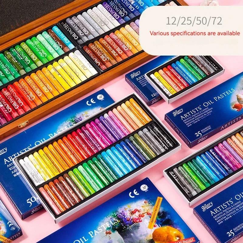 12-50 色オイルパステルソフトスティックセット子供プロの - Chalk Pastel Set のレビューと価格