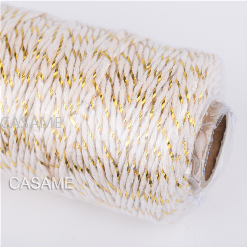 複数のカラフルな糸コード手作り工芸品 DIY ベージュツイス - Macrame Cord Cotton のレビューと価格