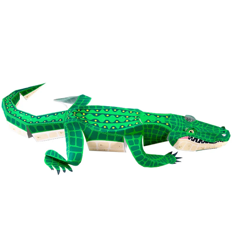 ミニ3Dペーパークラフト,ワニ,折りたたみ,折り紙アート,動 - Art Craft With Cardboard のレビューと価格