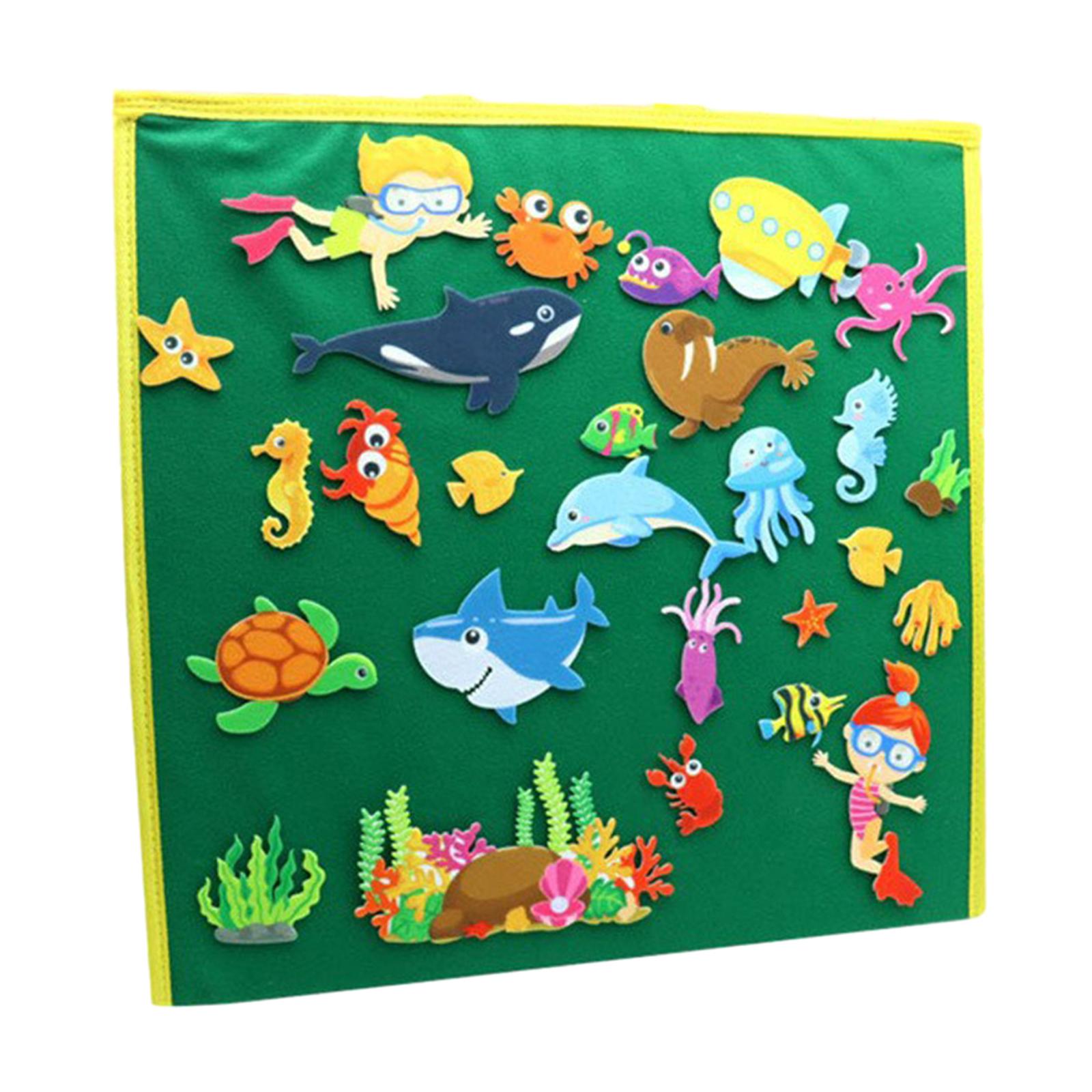 フェルトストーリーアクティビティキット、パーティー用アート＆ - Art Craft Preschool のレビューと価格