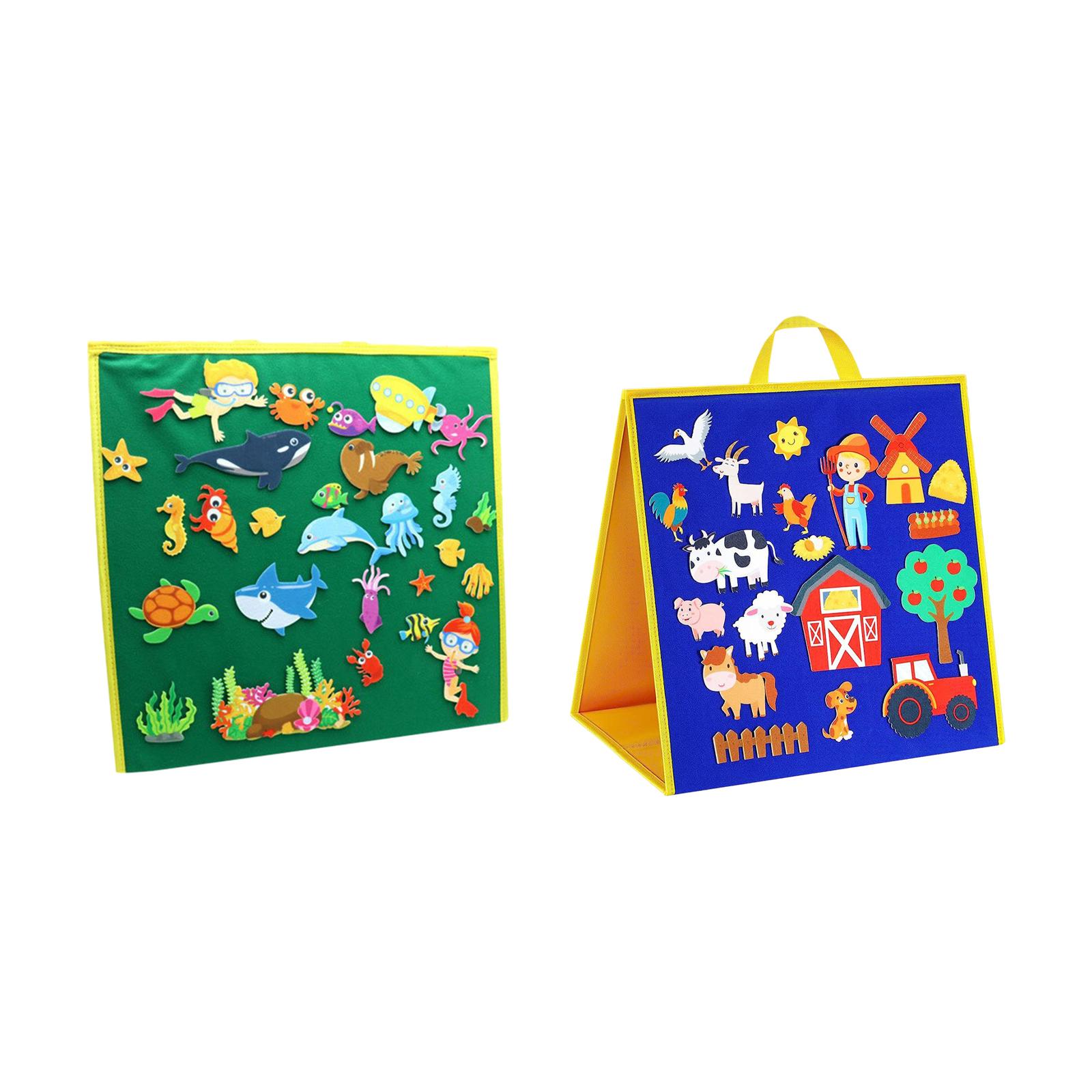 フェルトストーリーアクティビティキット、パーティー用アート＆ - Art Craft Preschool のレビューと価格