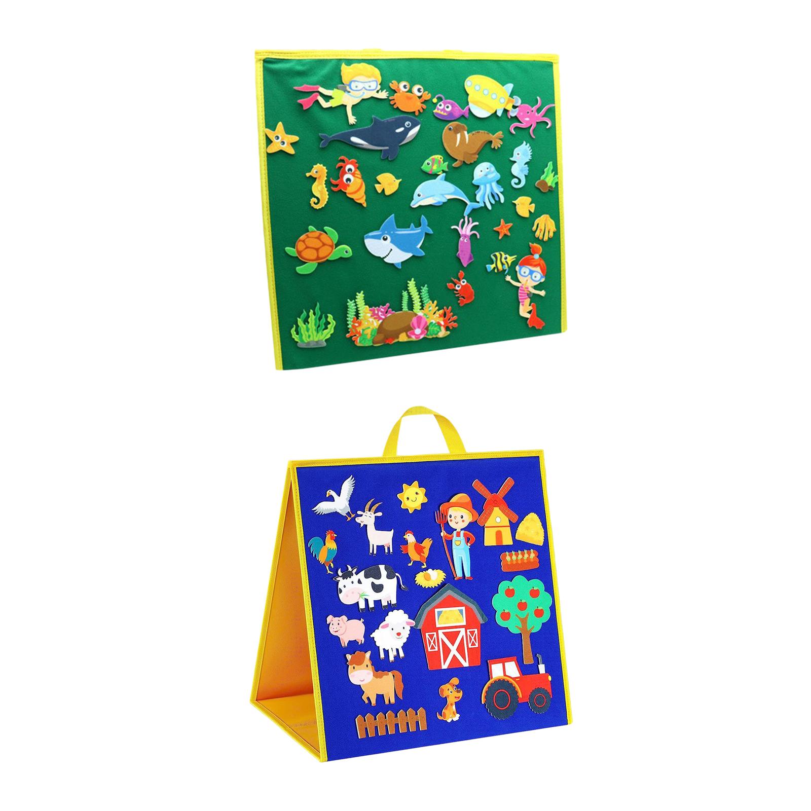 フェルトストーリーアクティビティキット、パーティー用アート＆ - Art Craft Preschool のレビューと価格