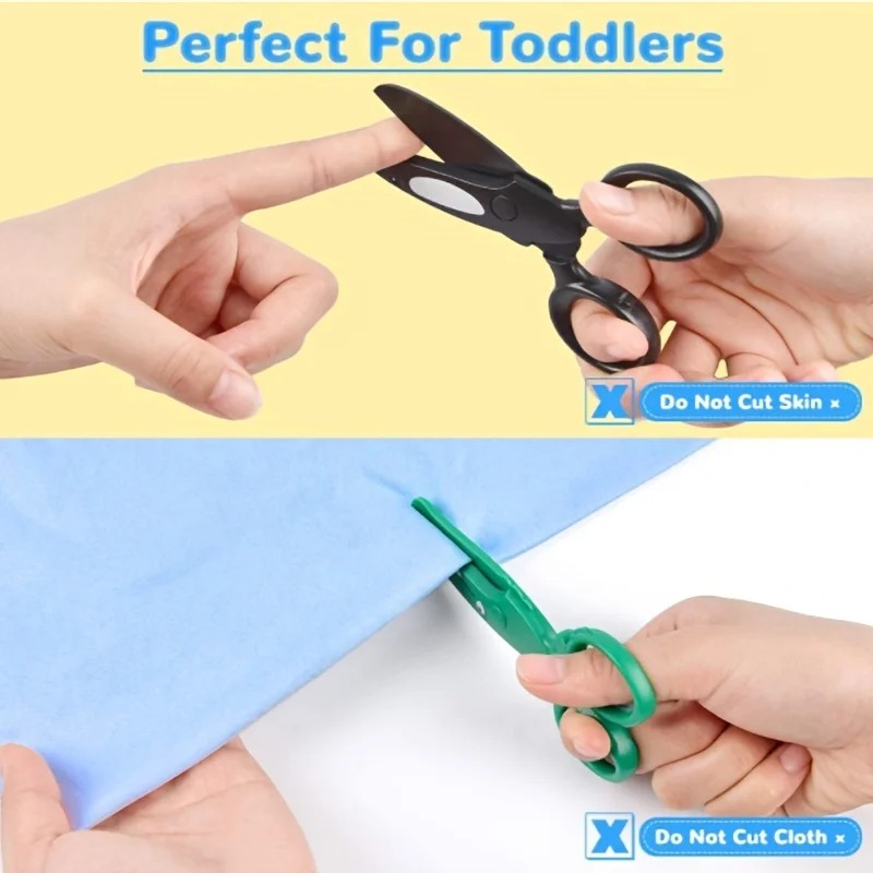 幼児用トレーニングはさみ、子供用安全はさみ、アートクラフトは - Art Craft Preschool のレビューと価格