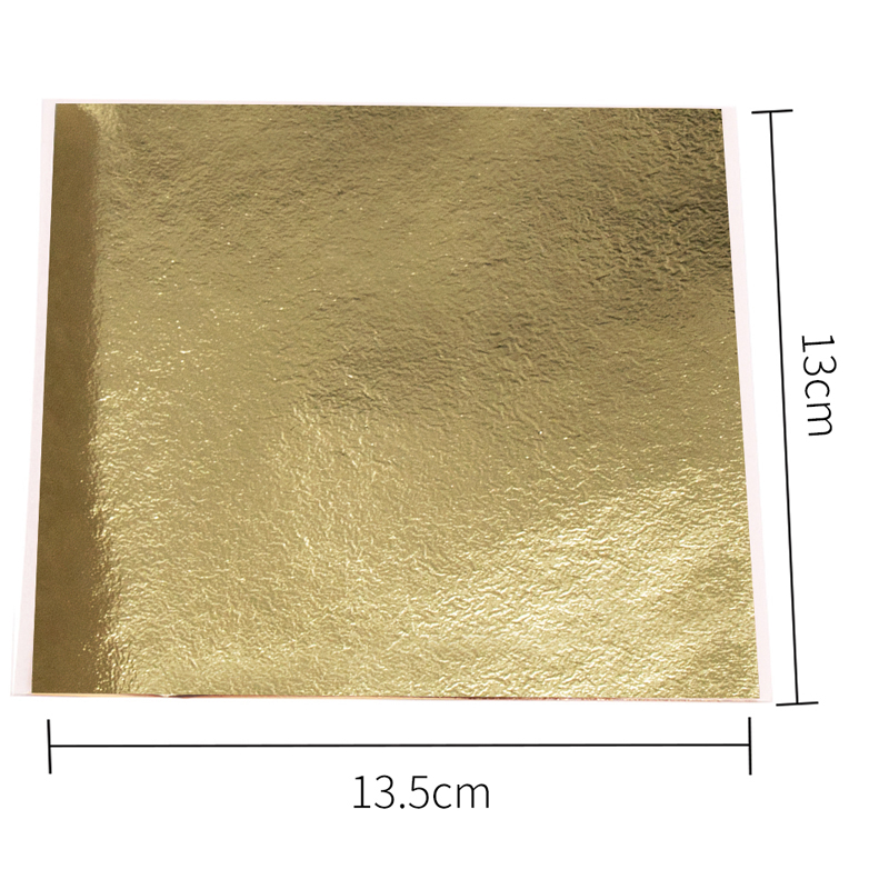 13 × 13.5 センチメートル黒箔紙金箔シート芸術と工芸 - Art Craft Furniture のレビューと価格