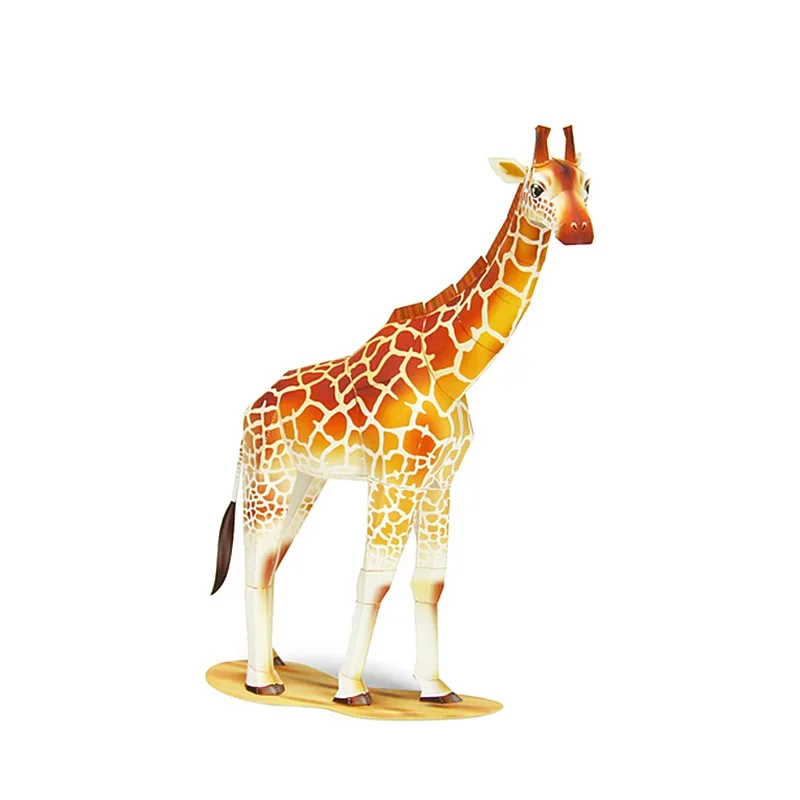 キリン折り紙アート折りたたみミニかわいい 3D 紙モデルペー - Art Craft With Cardboard のレビューと価格