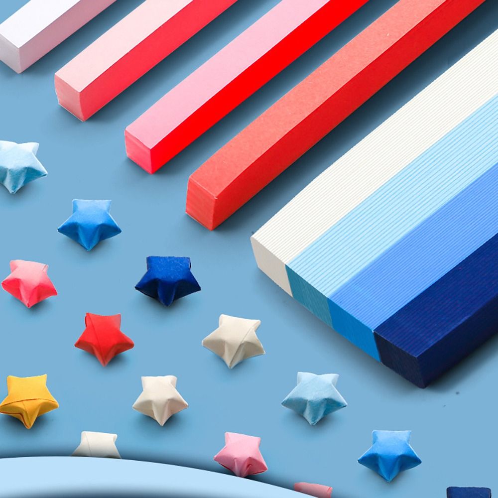 540枚 グラデーションカラー スター折り紙 DIY 手作り - Art Craft Show のレビューと価格