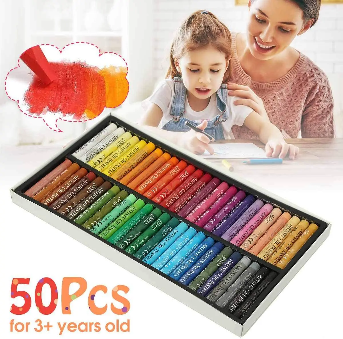 MUNGYO アーティストオイルパステルセット 12/25/ - Chalk Pastel Set のレビューと価格