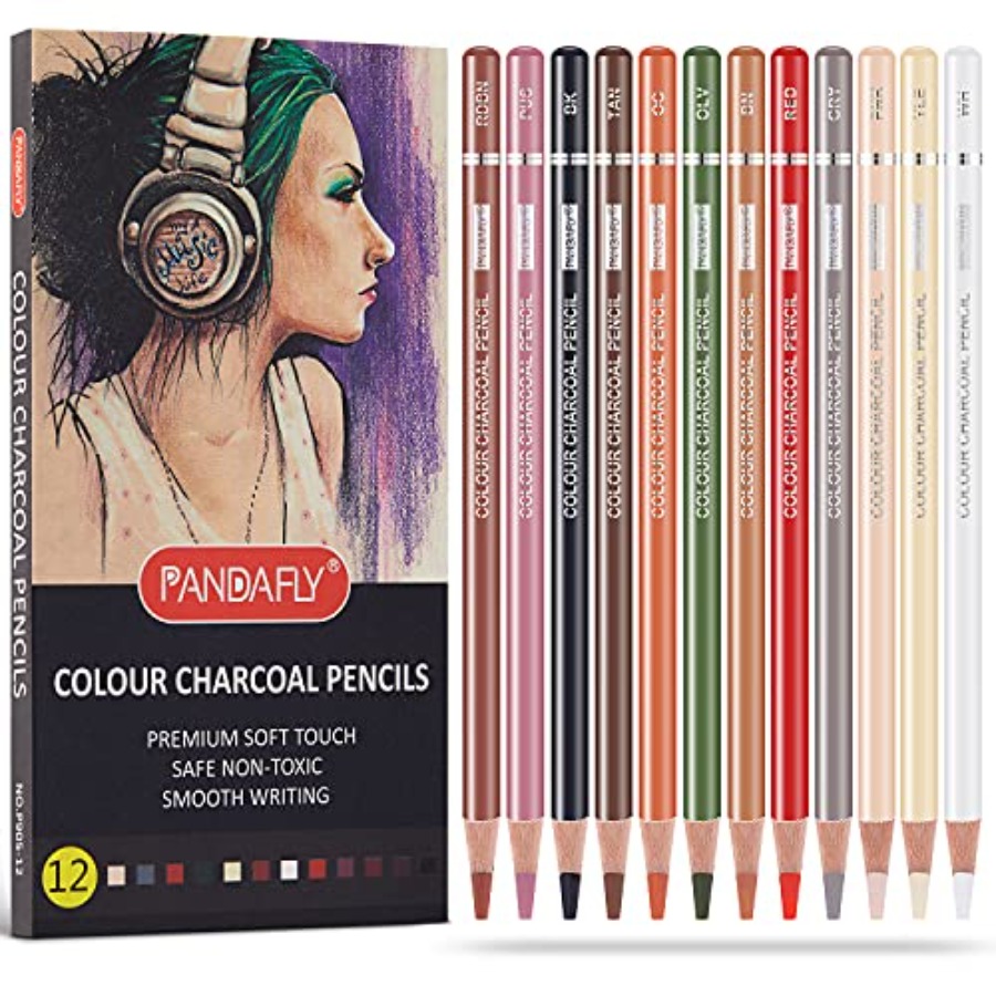 プロ仕様の色鉛筆画材セット、肌色の色鉛筆、スケッチ、シェーデ - Chalk Pastel Set のレビューと価格