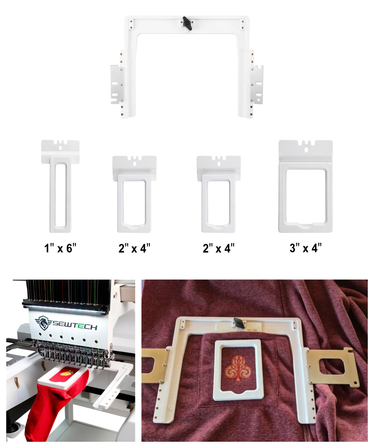 4/6/8in1s 磁気フープキット タジマ刺繍機用 ソック - Embroidery Hoop Kit のレビューと価格