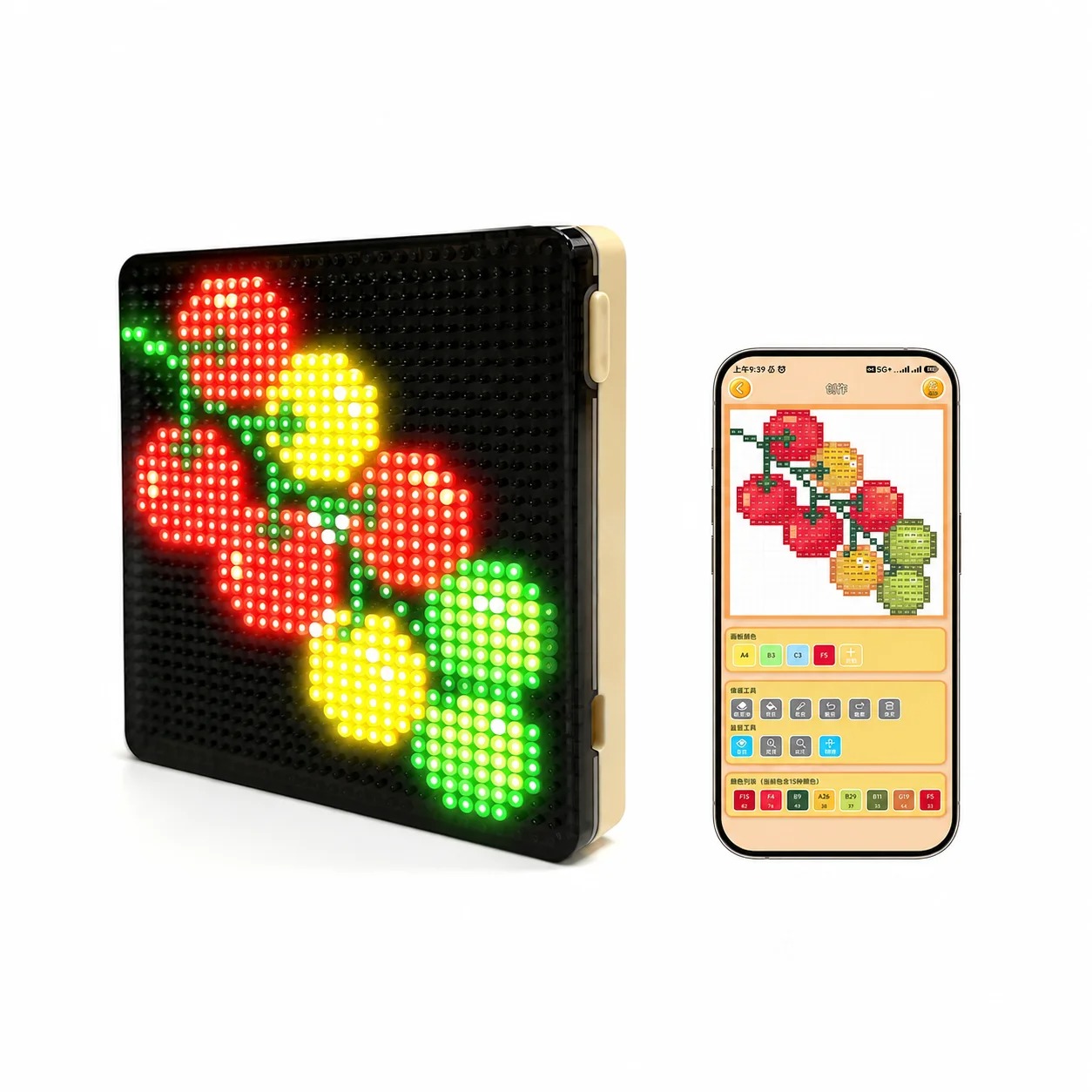 LEDスマートペグボード フューズビーズDIYピクセルアート - Art Craft App のレビューと価格