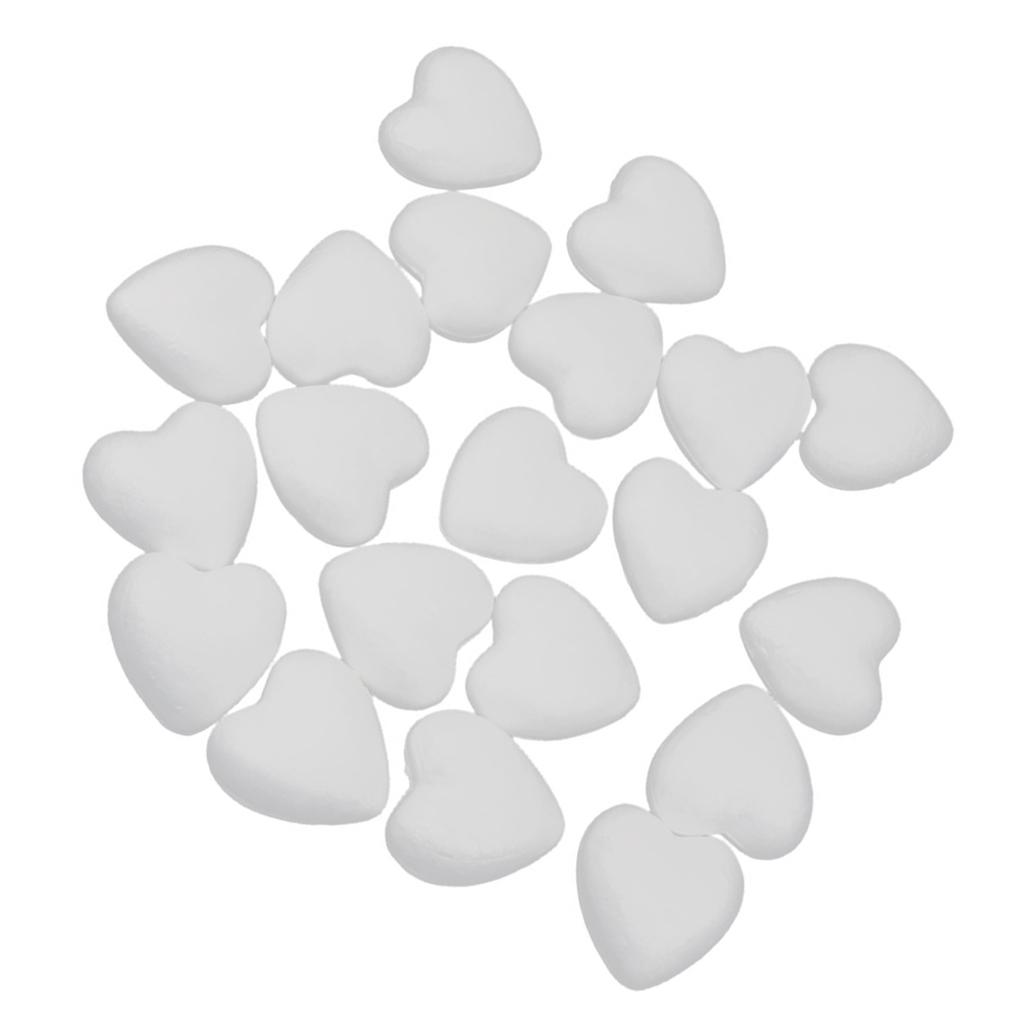 フォームクラフト ハート型ポリスチレンボール 芸術用品 彫刻 - Art Craft Activities のレビューと価格