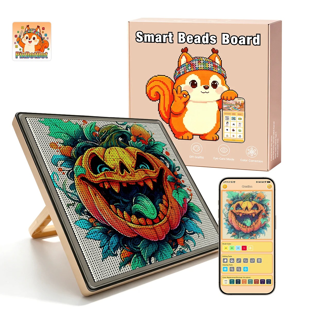 LEDスマートビーズアートボードアプリ制御DIYピクセルライ - Art Craft App のレビューと価格