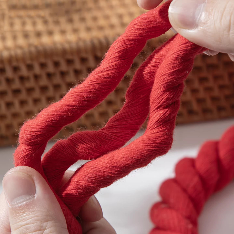 2/5/10メートル 5/8/12/20mm レッドツイスト - Macrame Cord Cotton のレビューと価格