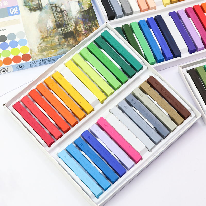 Sakura-パステルのクレヨン,12/24色,プロの描画, - Chalk Pastel Set のレビューと価格