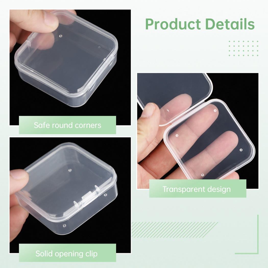 プラスチックビーズ収納容器ボックス、小さなオーガナイザー、小 - Eco Art Craft のレビューと価格