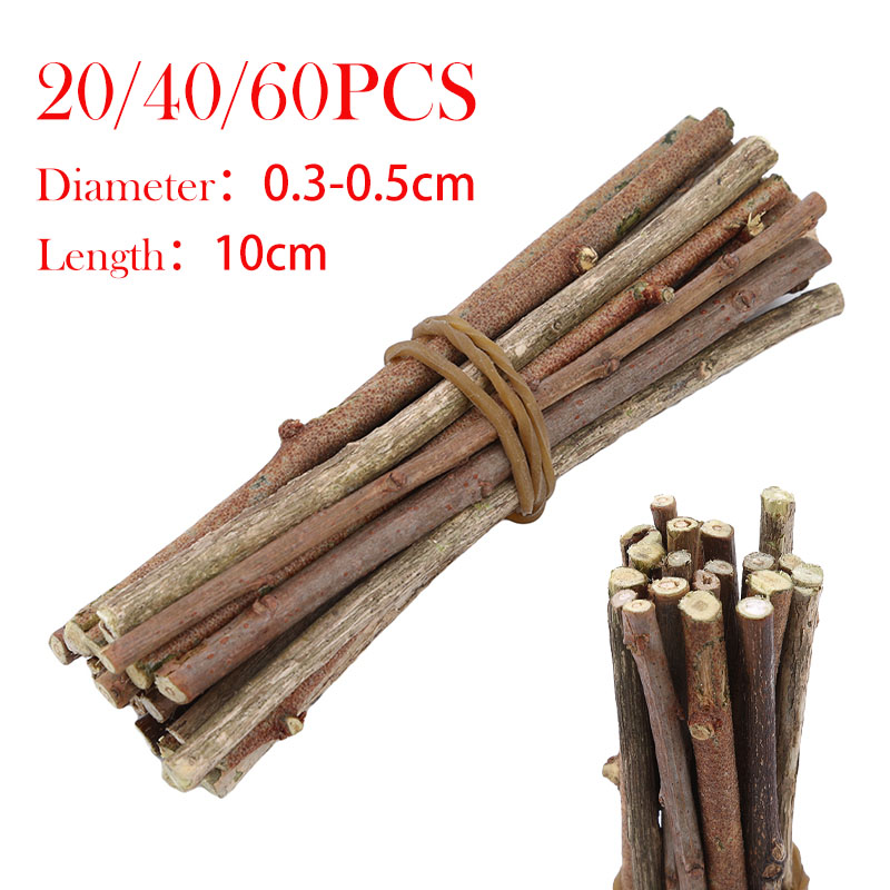 20/40/60本 クラフト用木製スティック 木製ログスティ - Art Craft Stick のレビューと価格
