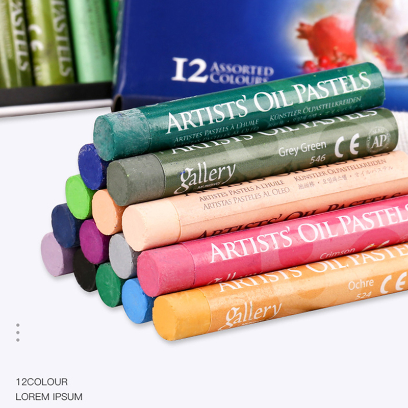 MUNGYO アーティストオイルパステルセット 12/25/ - Chalk Pastel Set のレビューと価格