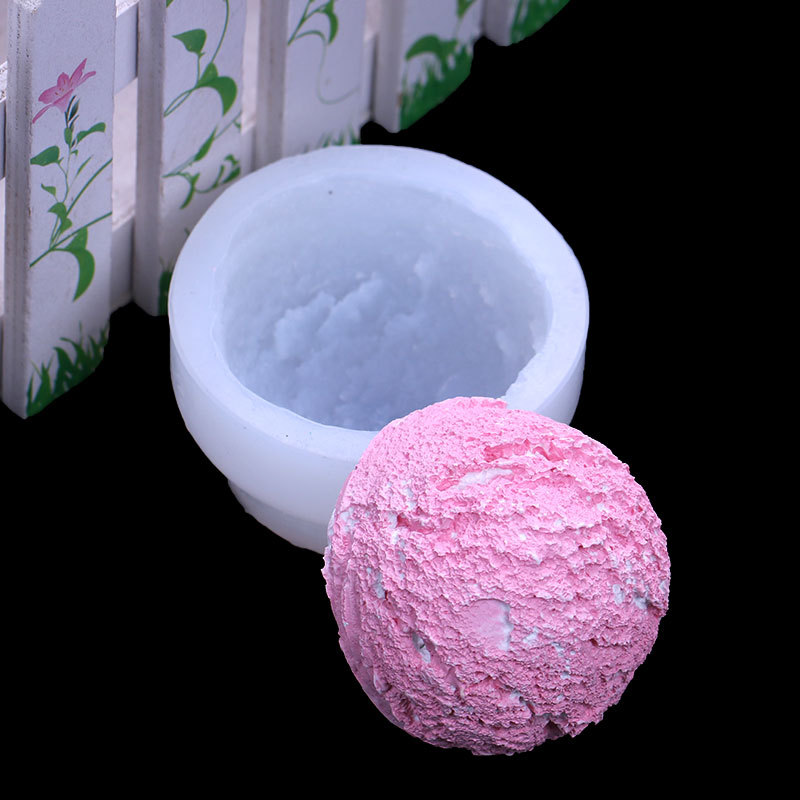 アイスクリーム球形キャンドル作成シリコーン石鹸型モデル DI - Art Craft Ice Cream のレビューと価格