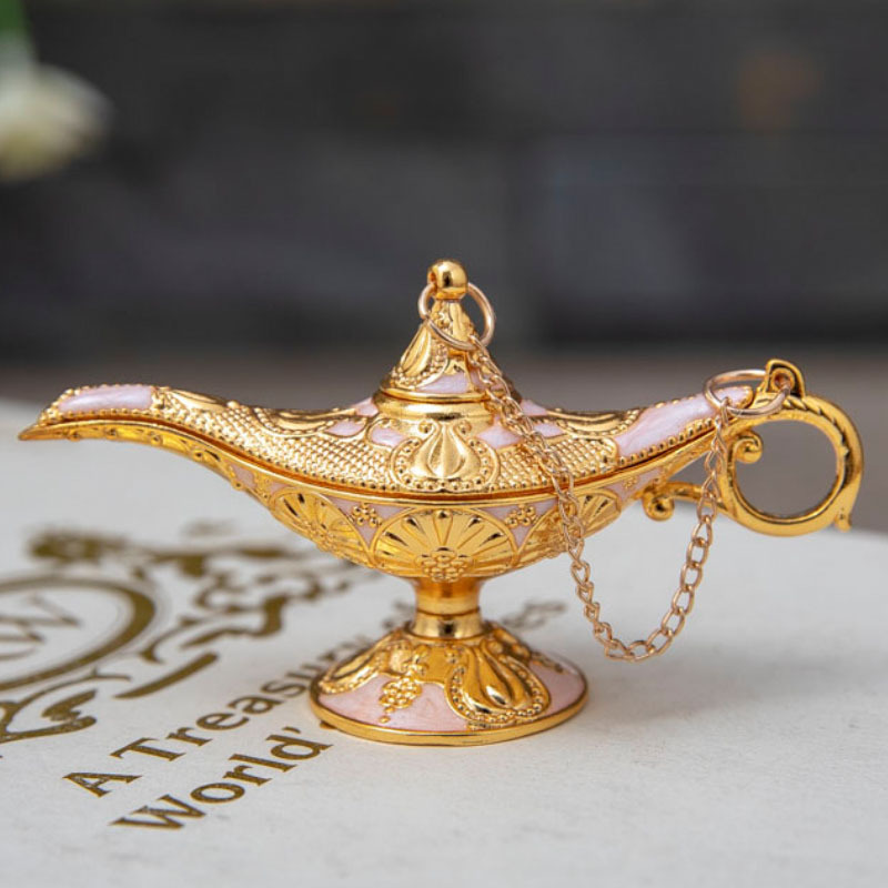 家の装飾のためのミニ金属製のaddinランプ,芸術的な手作り - Art Craft Furniture のレビューと価格