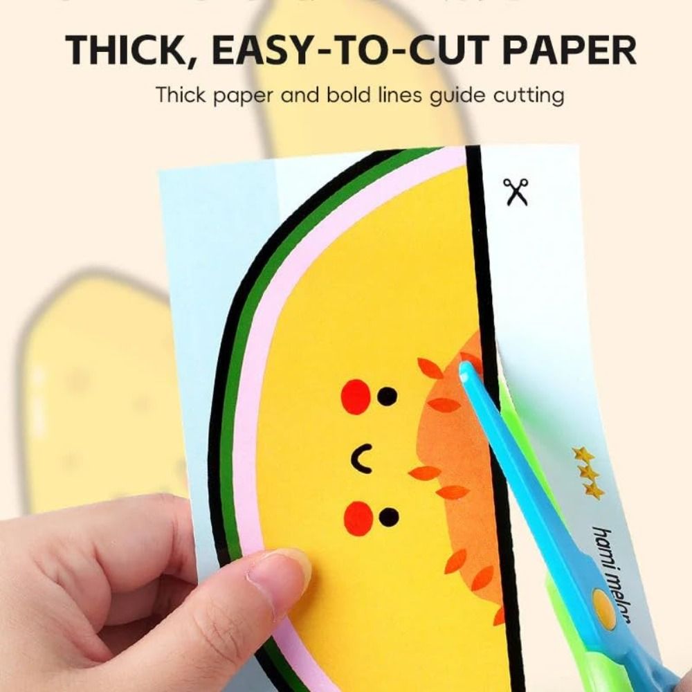 安全な子供用ペーパーカッティングキット、ツール開発アートクラ - Art Craft Preschool のレビューと価格