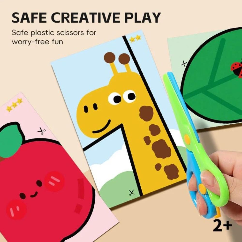 安全な子供用ペーパーカッティングキット、ツール開発アートクラ - Art Craft Preschool のレビューと価格