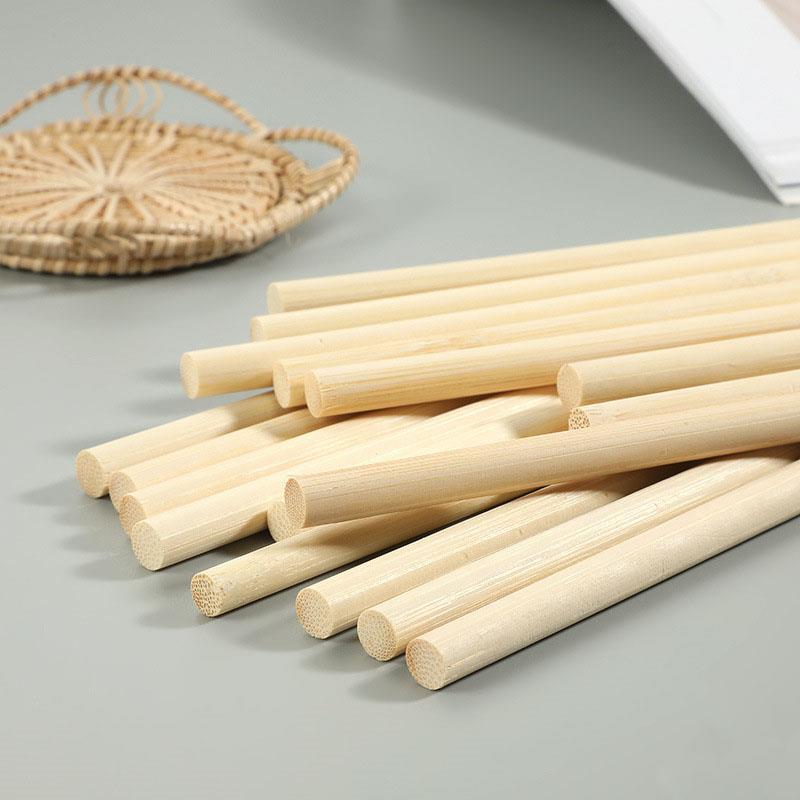 3-8 ミリメートルラウンド木製竹スティック DIY 手作り - Art Craft Stick のレビューと価格