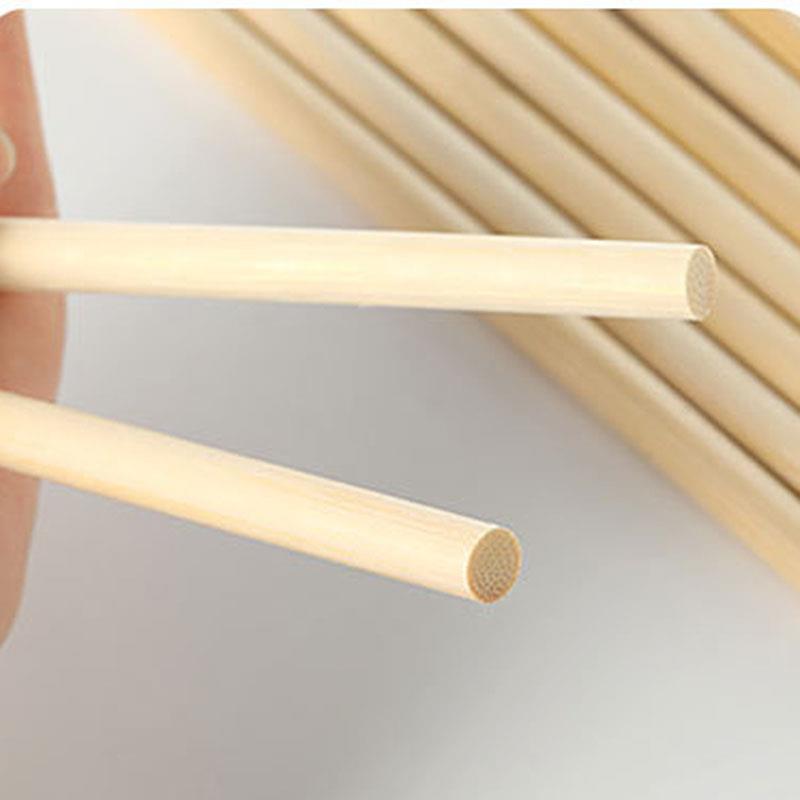 3-8 ミリメートルラウンド木製竹スティック DIY 手作り - Art Craft Stick のレビューと価格