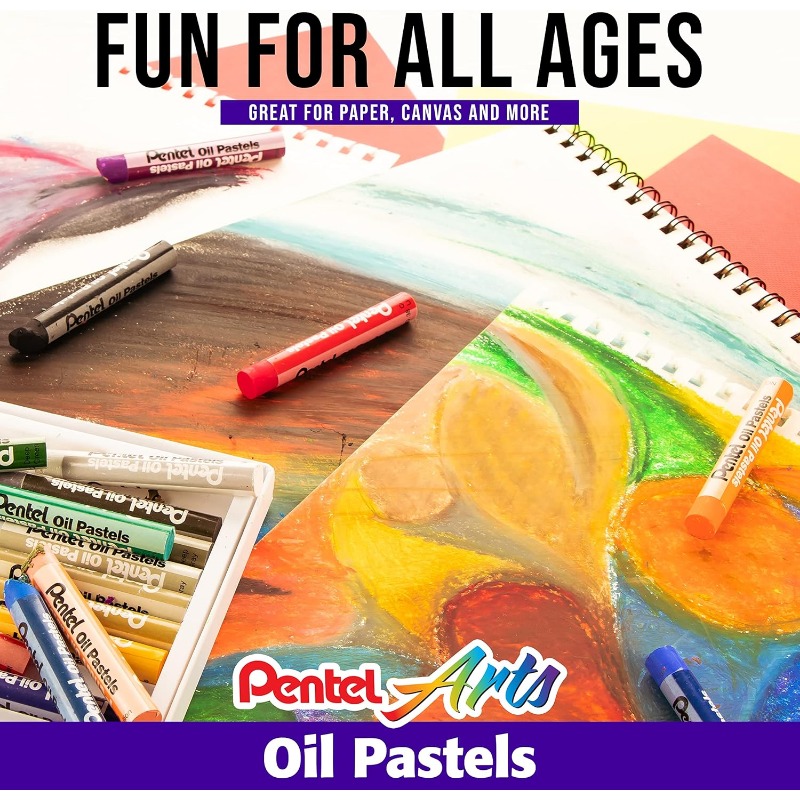 ぺんてる アーツ オイルパステルセット 6/12/25/50 - Chalk Pastel Set のレビューと価格