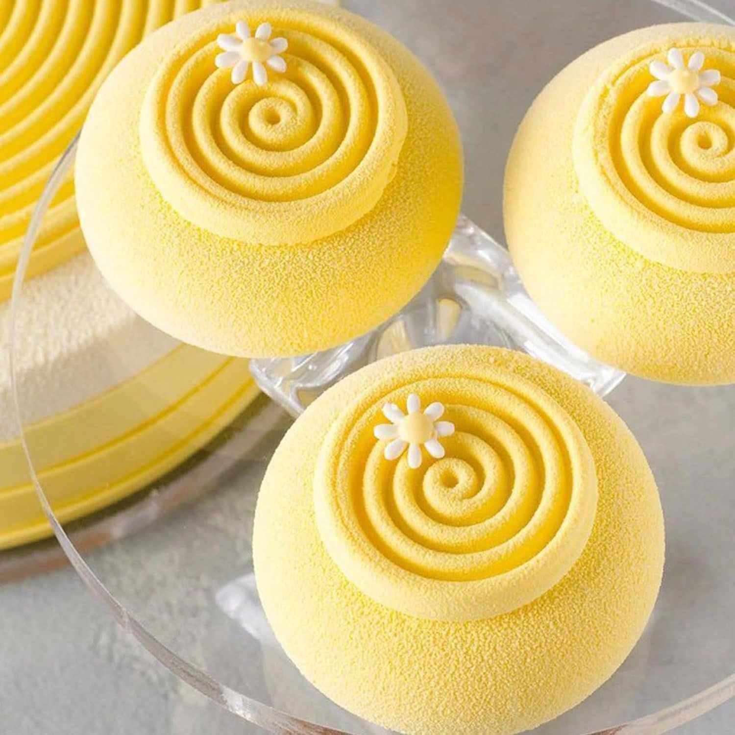 スパイラルシリコンモールド、ムースケーキ、フランスのデザート - Art Craft Ice Cream のレビューと価格