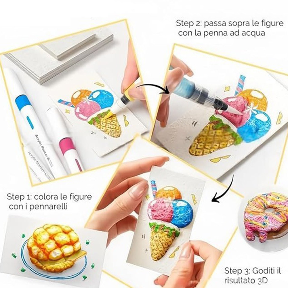 マジックキャンバススポンジ DIYクリエイティブアクティビテ - Art Craft Activities のレビューと価格