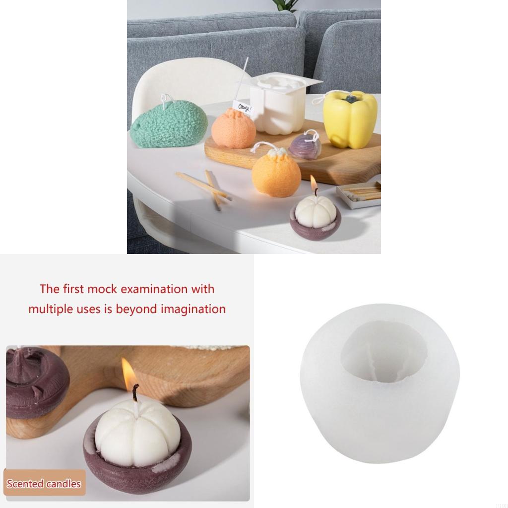 F19B シリコーンキャンドルモールド家の装飾用、模擬果物野 - Art And Craft Vegetable のレビューと価格