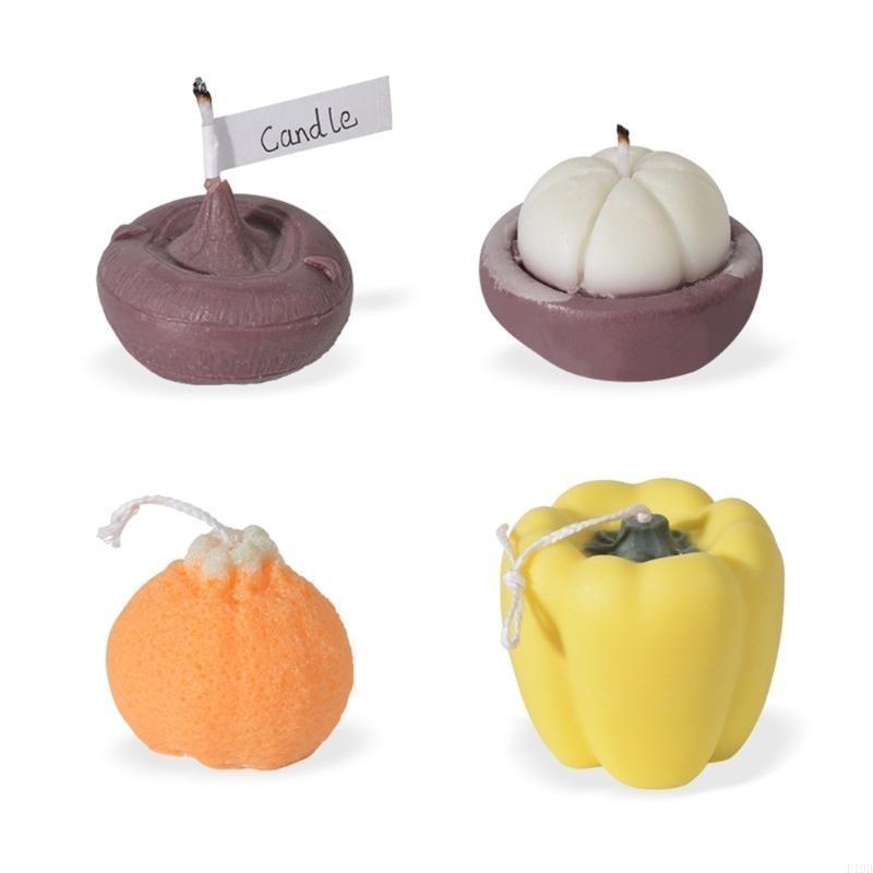 F19B シリコーンキャンドルモールド家の装飾用、模擬果物野 - Art And Craft Vegetable のレビューと価格