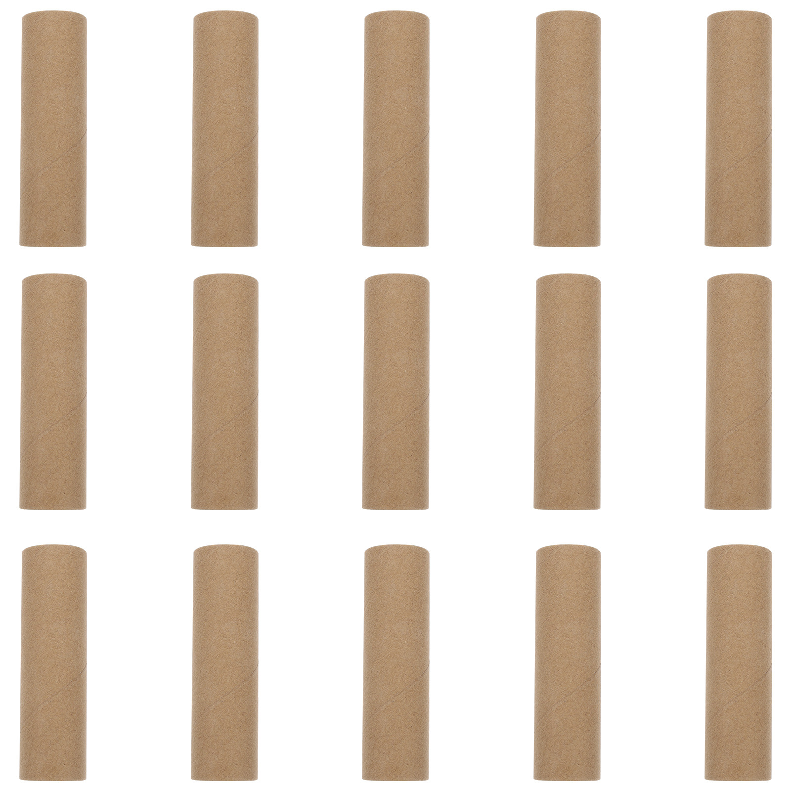 15個入り、クラフト紙製の筒状ロール。DIYクラフト、アート - Art Craft With Cardboard のレビューと価格