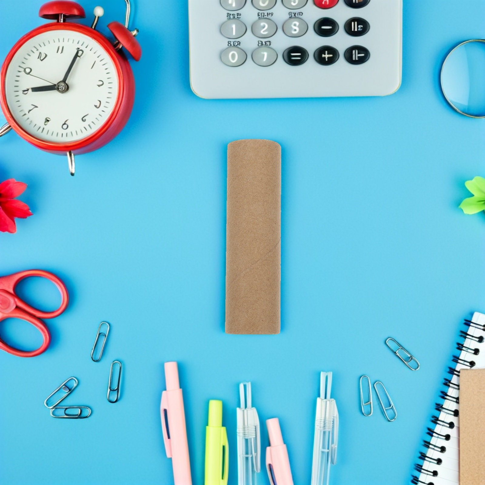 15個入り、クラフト紙製の筒状ロール。DIYクラフト、アート - Art Craft With Cardboard のレビューと価格