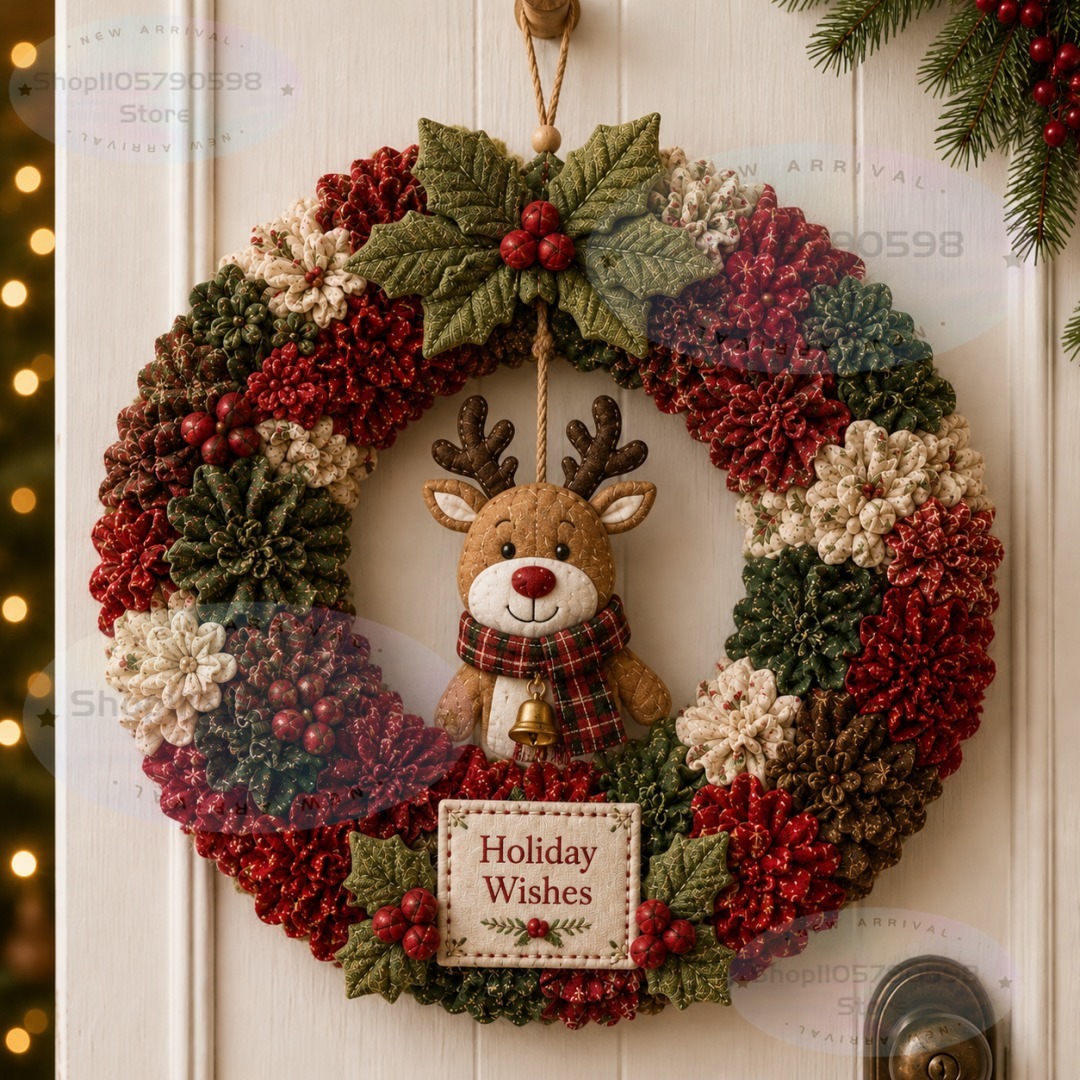 3DファブリックポケリースDIYキット、大人向けクリスマスリ - Art Craft Usa のレビューと価格