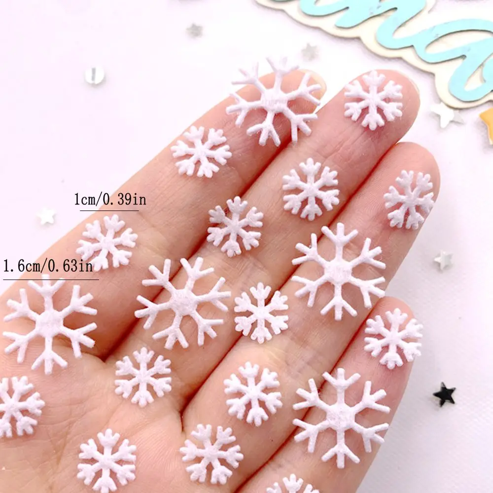 白いクリスマススノーフラワーパッチ,日曜大工のヘアリボン,工 - Eco Art Craft のレビューと価格