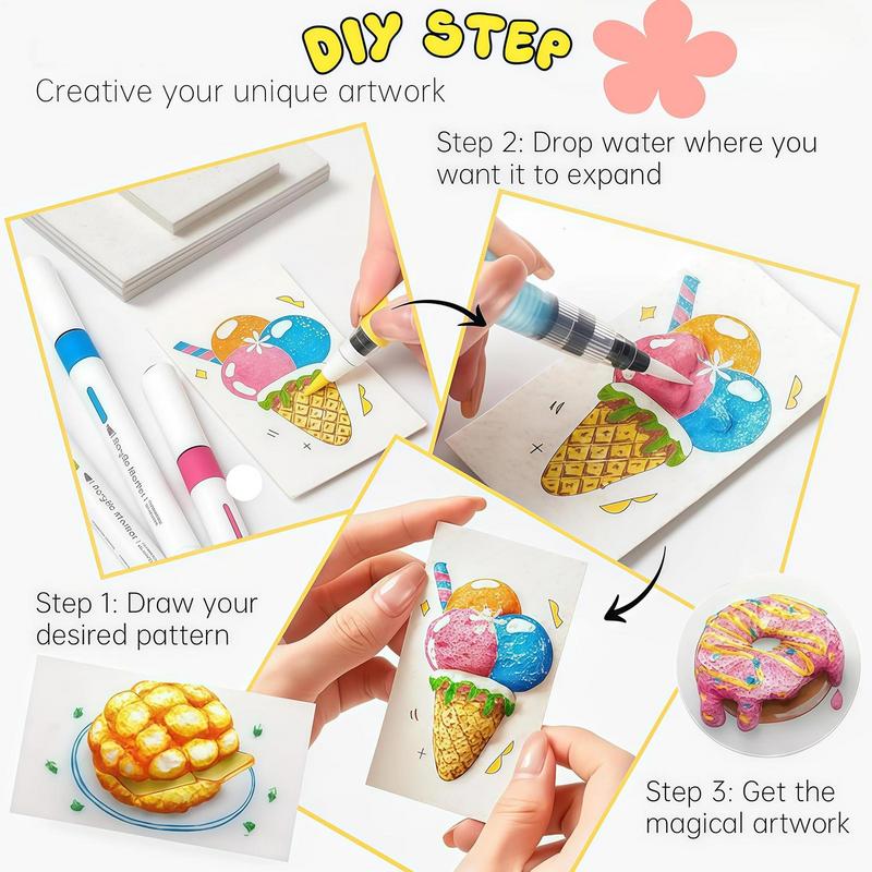 泡ペイント工芸品感覚アートテクスチャキット手作りクラフト用品 - Art Craft Preschool のレビューと価格
