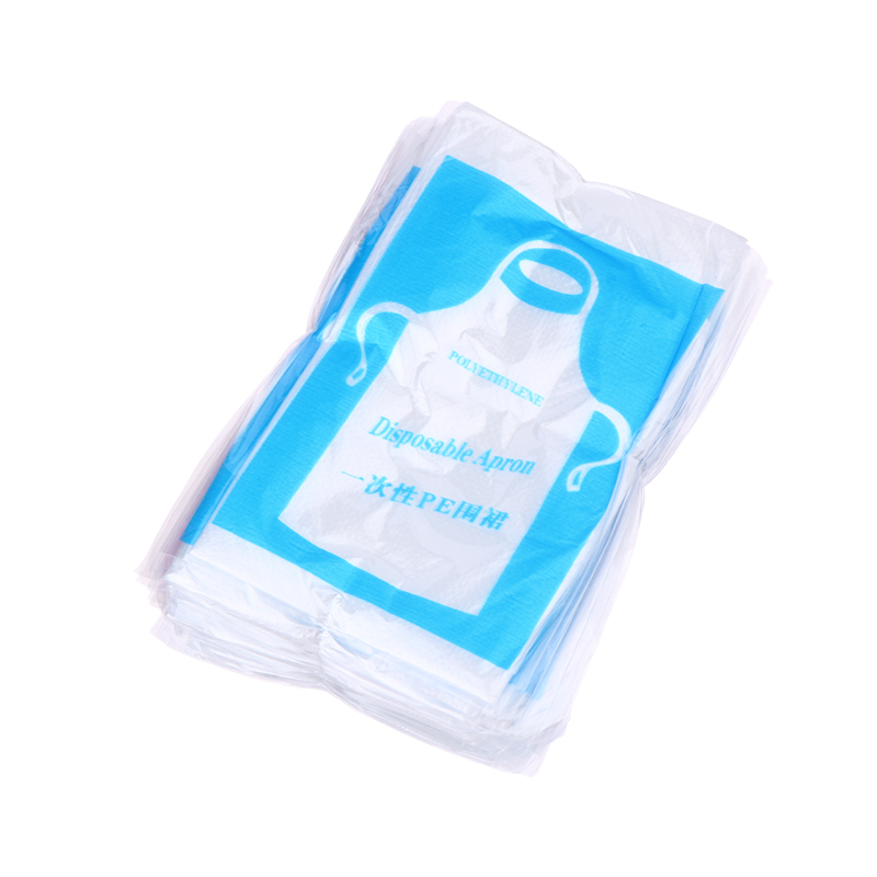 25 個の透明なプラスチック製アートエプロン防水使い捨てエプ - Art Craft For Kids のレビューと価格